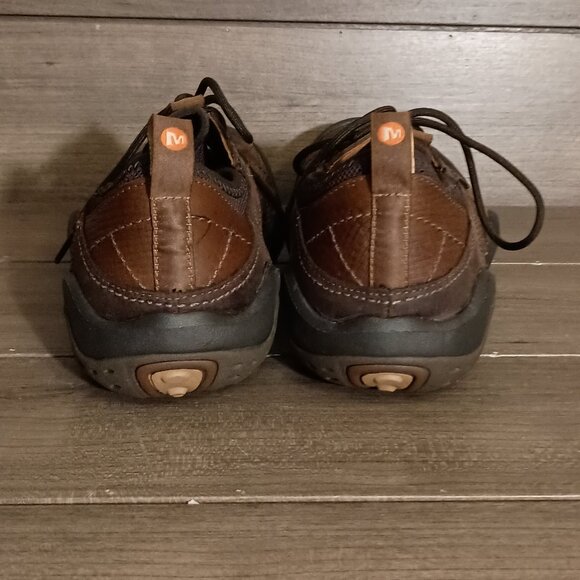 Merrell Performance Mens Hiking Shoes Size 9 J44403 Concord Leather Brown - Picture 9 of 16